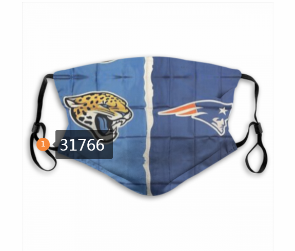 NFL Jacksonville Jaguars 1892020 Dust mask with filter